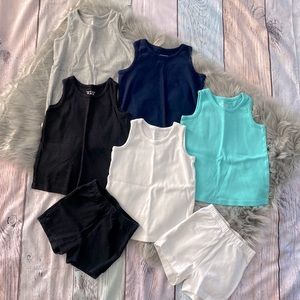 The Children’s Place 5 Tanks 2 Shorts All Size 4T